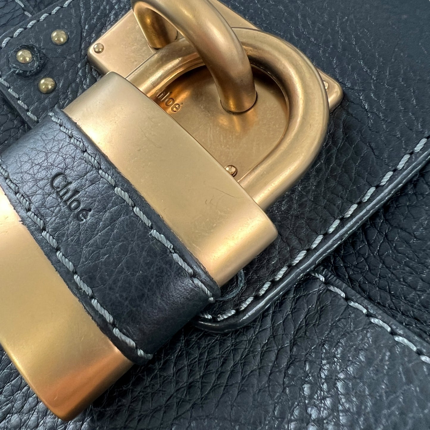 Chloe Paddington Leather Shoulder Bag