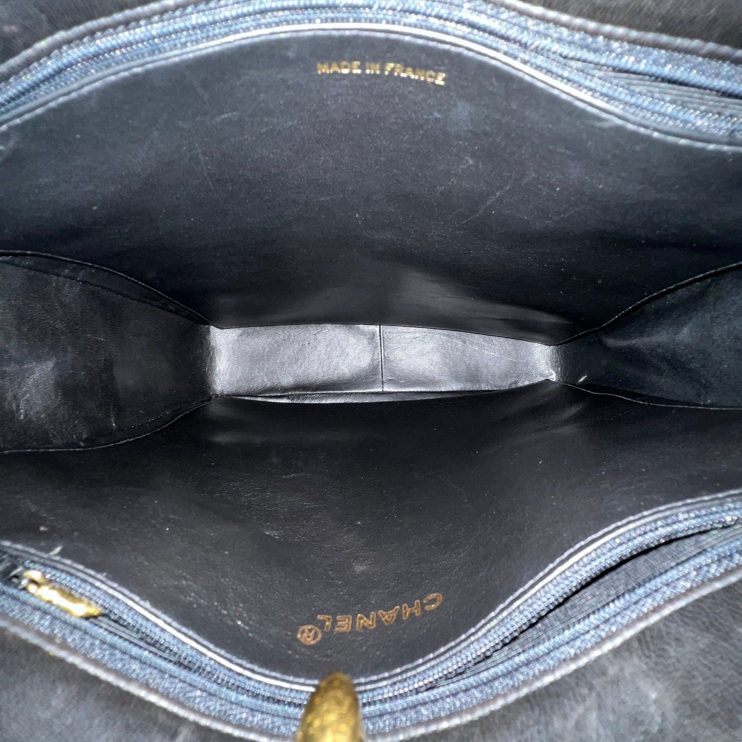 Chanel Vintage Matelasse Leather Shoulder Bag