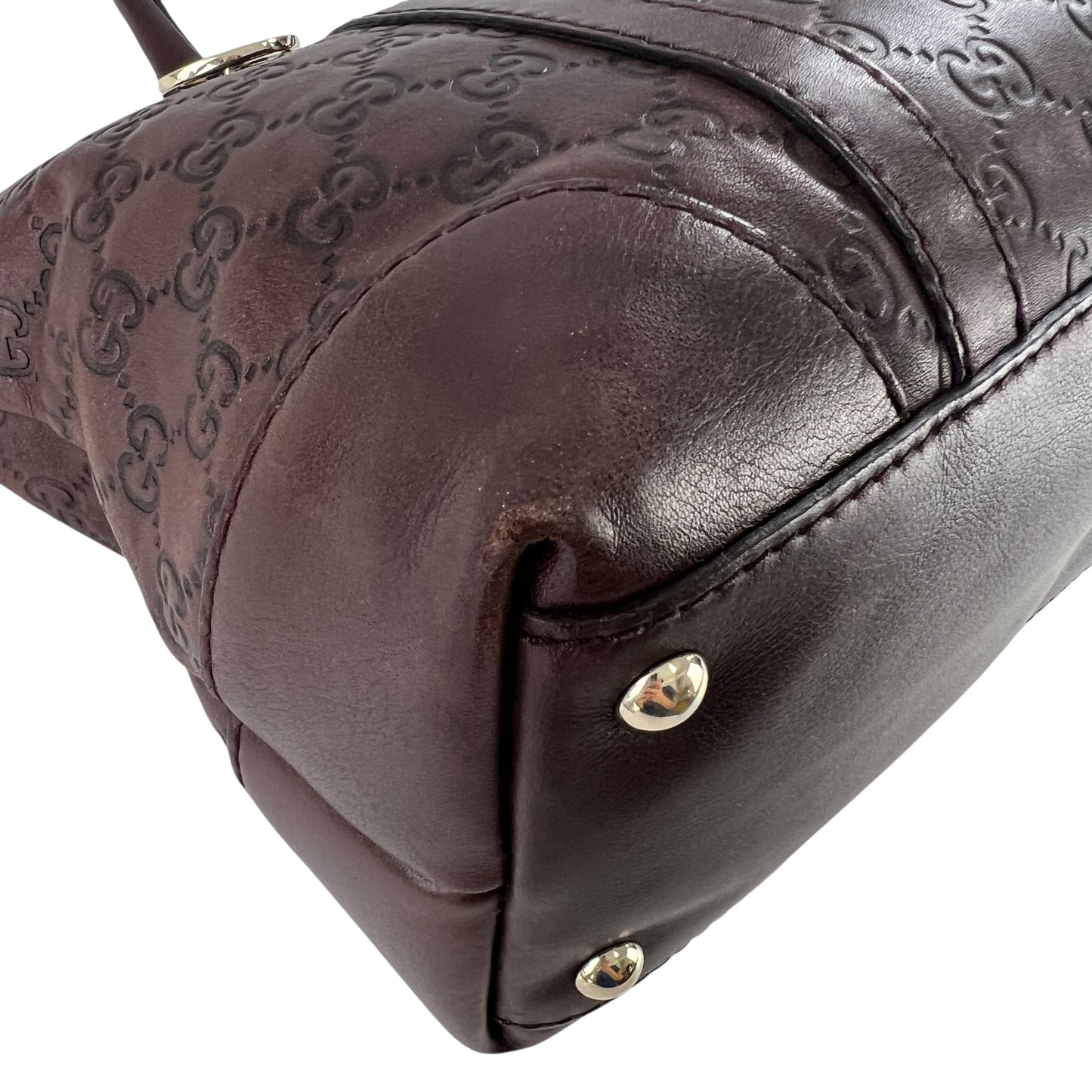 Gucci Guccissima Leather Shoulder Bag