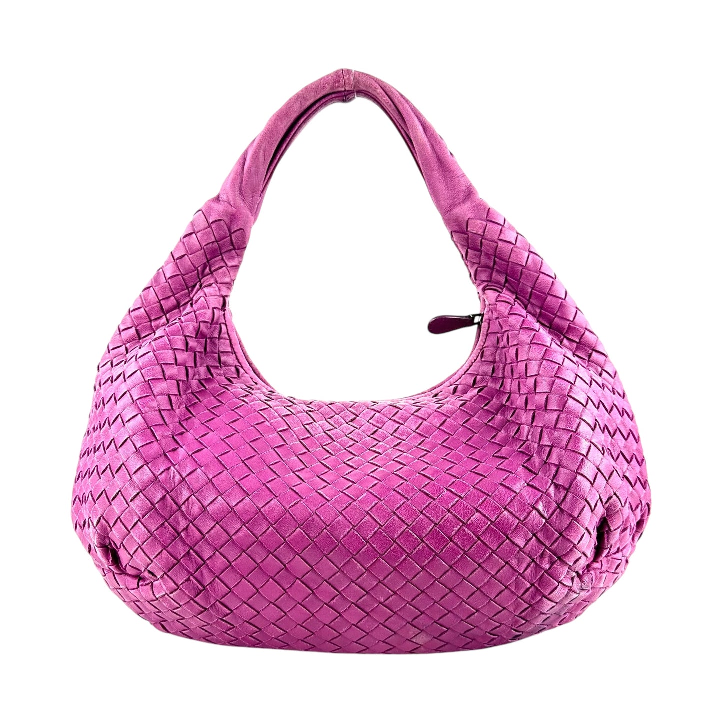 Bottega Veneta Intrecciato Leather Hobo Shoulder Bag