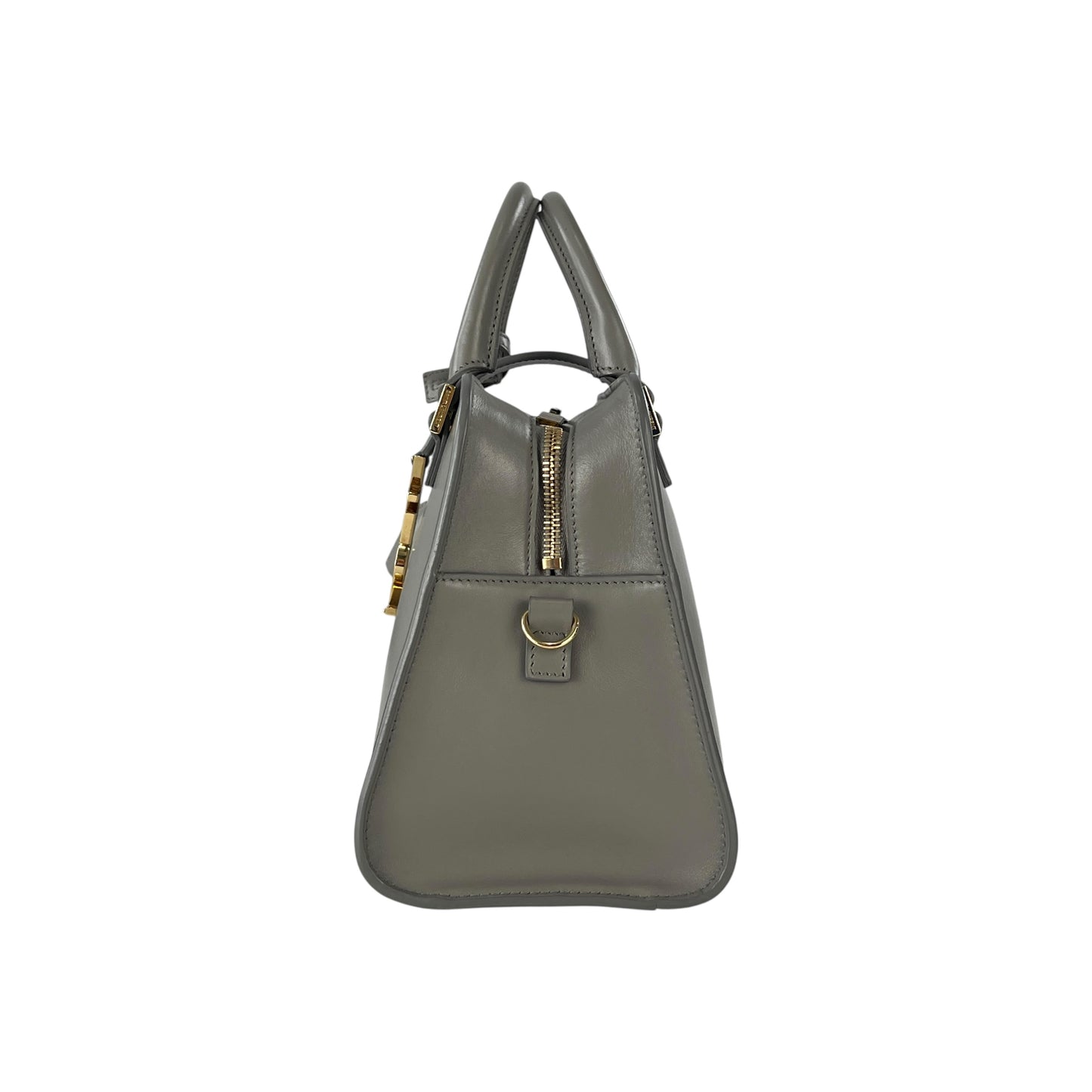 Saint Laurent Baby Cabas Leather Two-Way Bag
