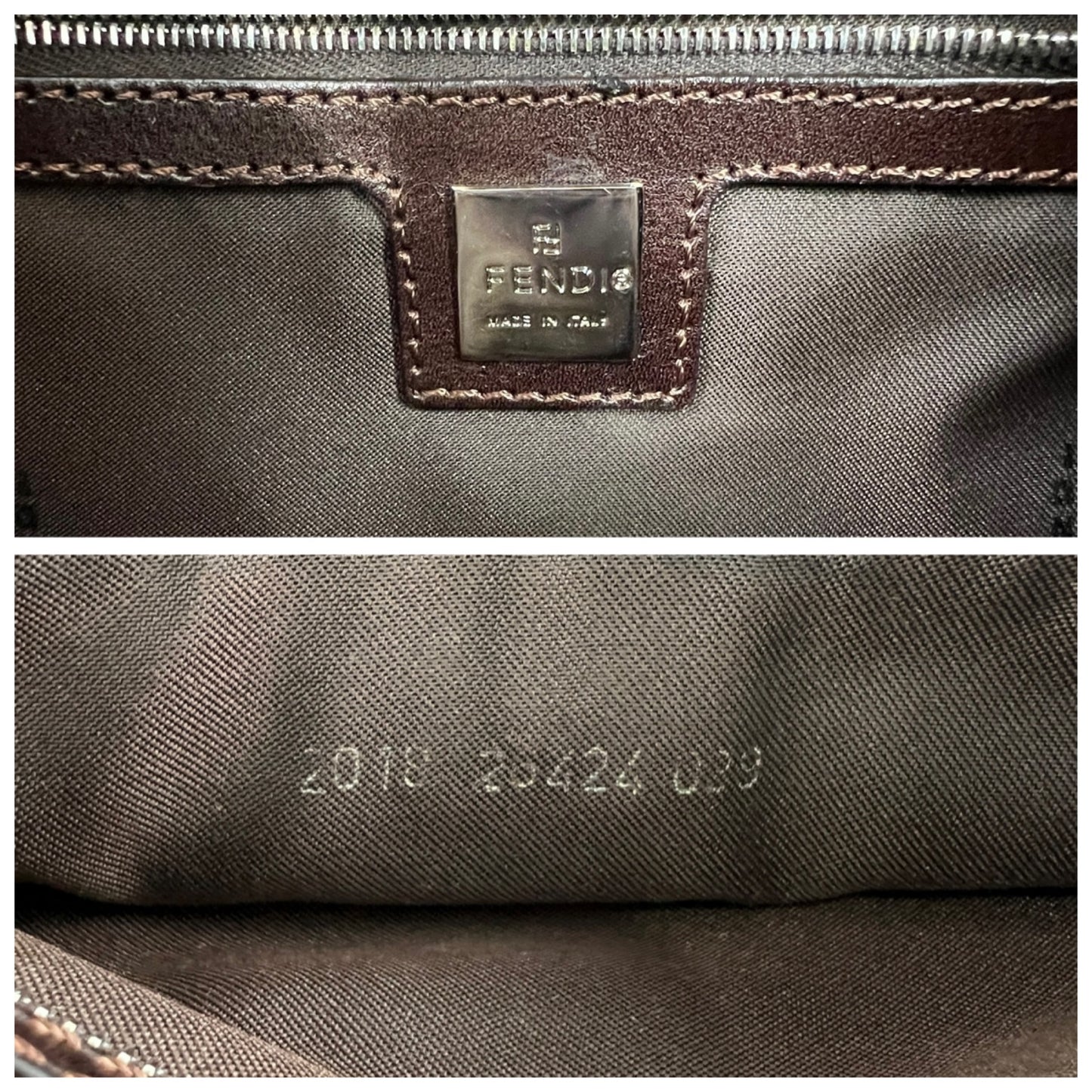 Fendi Denim Baguette Bag