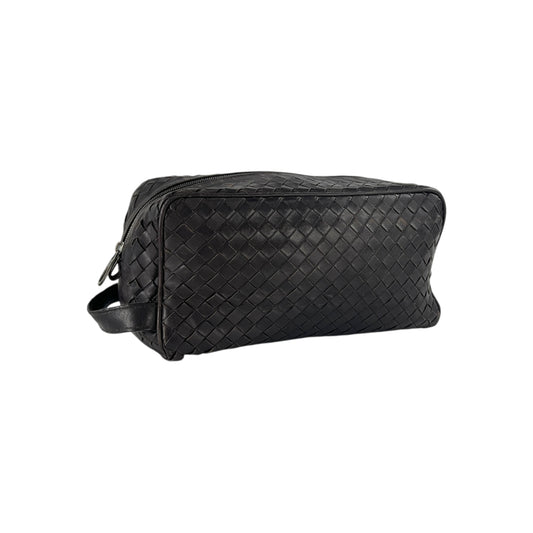 Bottega Veneta Intrecciato Leather Toiletries Pouch