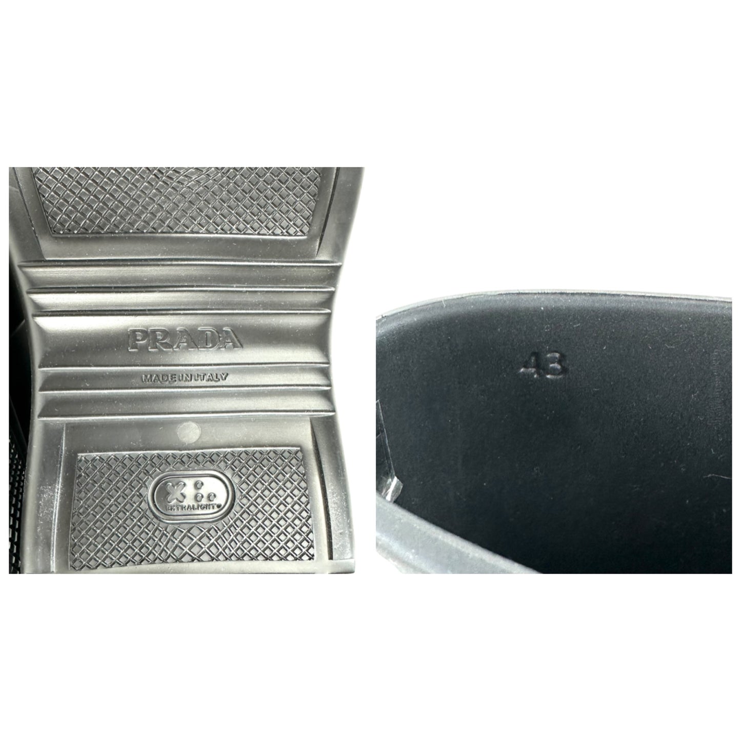 Prada Rubber Rain Boots