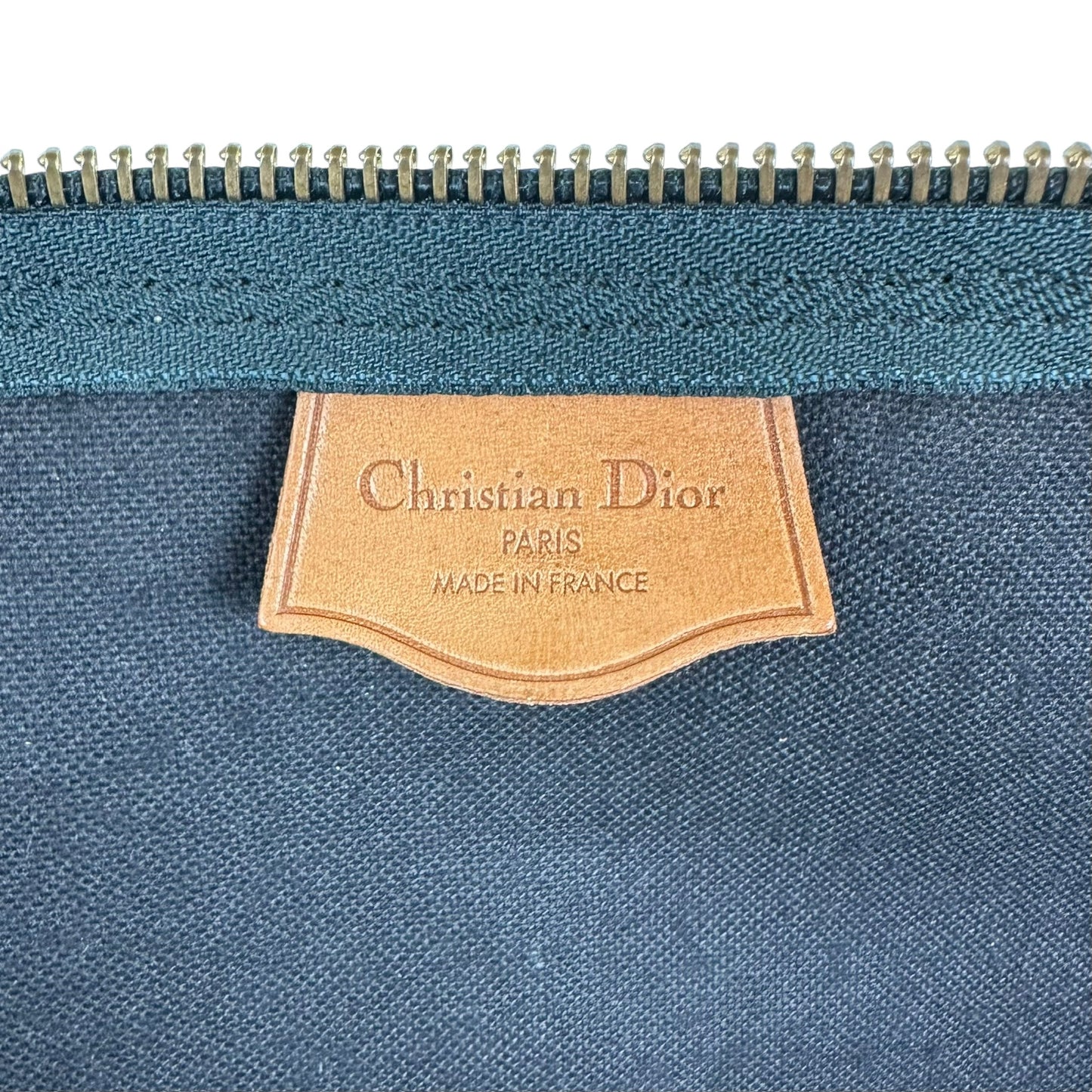 Dior Vintage Trotter Coated Canvas Duffle Bag