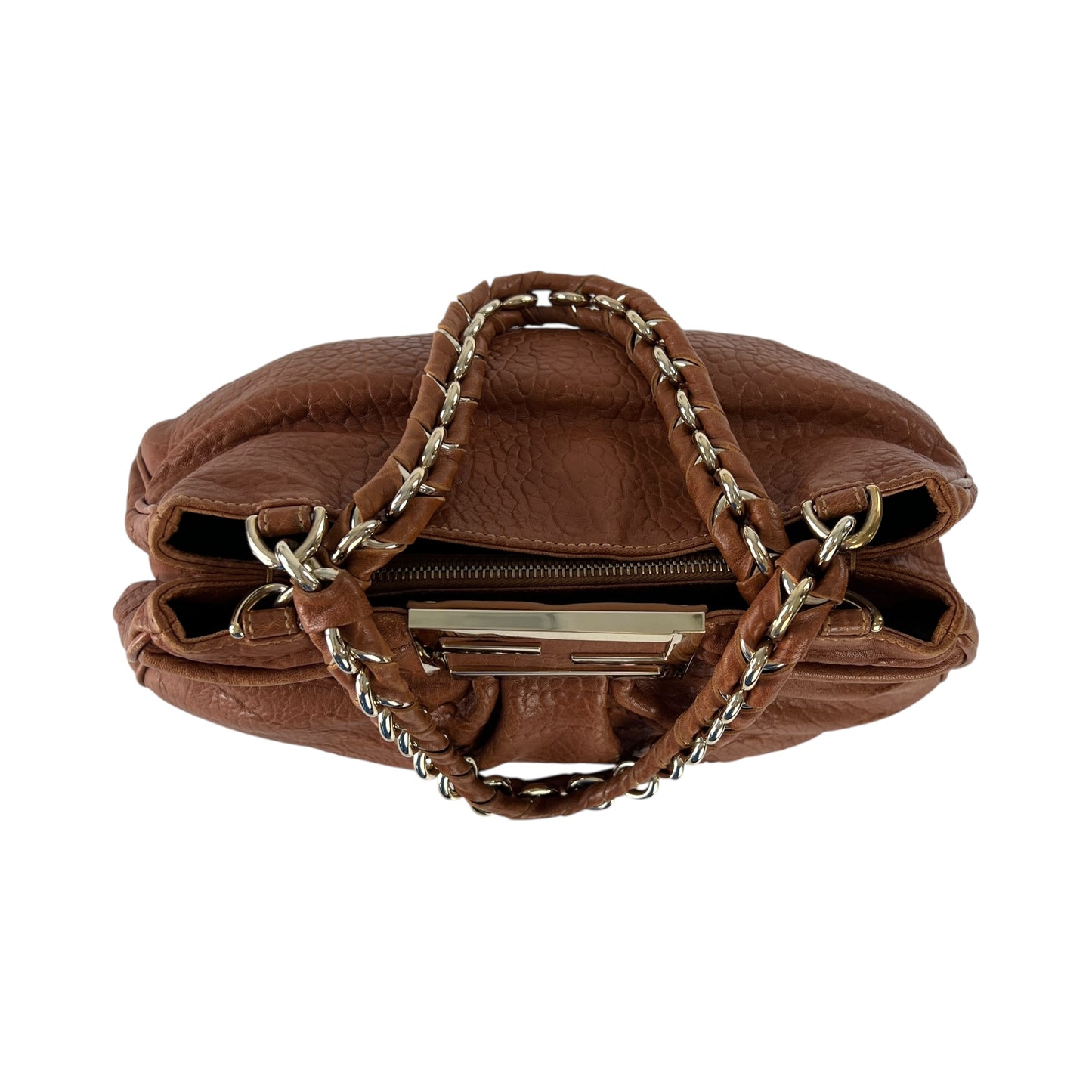 Fendi Mia Leather Shoulder Bag