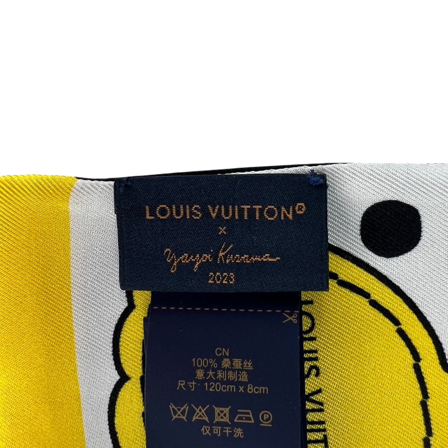 Louis Vuitton Yayoi Kusama Silk Dot Twilly