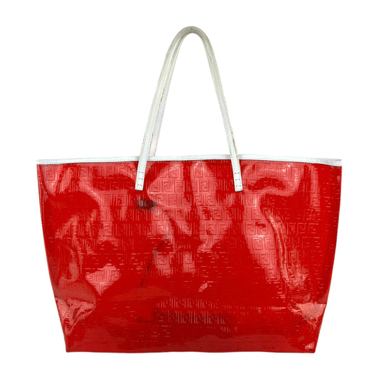 Fendi Zucchino Rubber Tote Bag