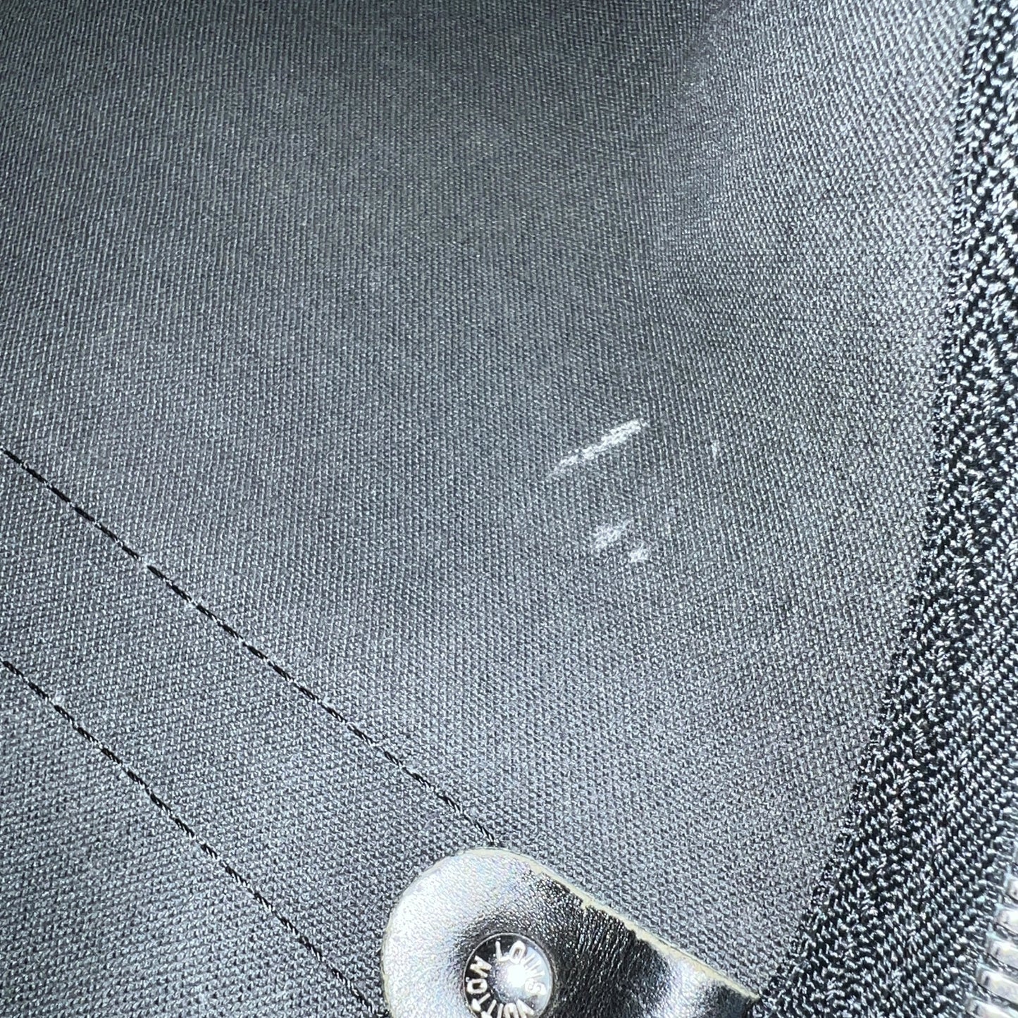 Louis Vuitton Damier Graphite Bandouliere Keepall 45 Bag