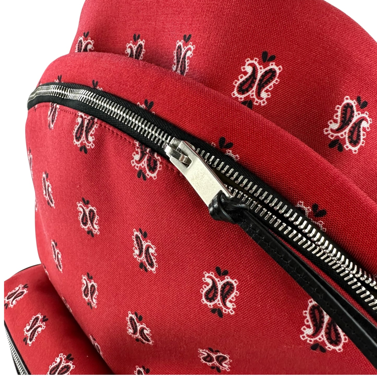 Saint Laurent Paisley City Backpack