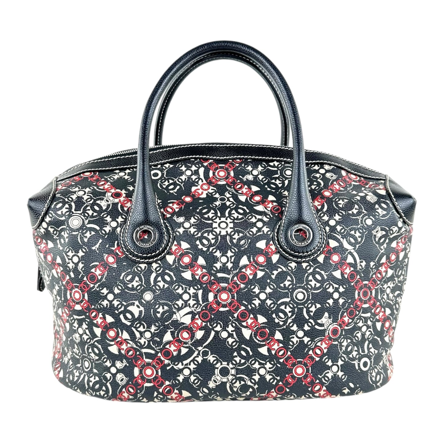 Chanel Coco Optic Coated Canvas Tote Bag