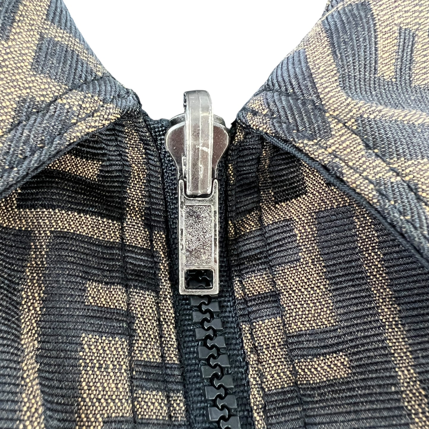 Fendi Vintage Zucca Reversible Vest and Skirt Set