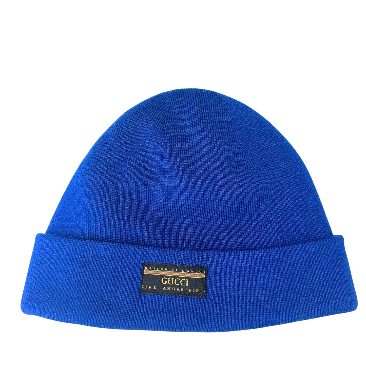 Gucci Tab Logo Beanie