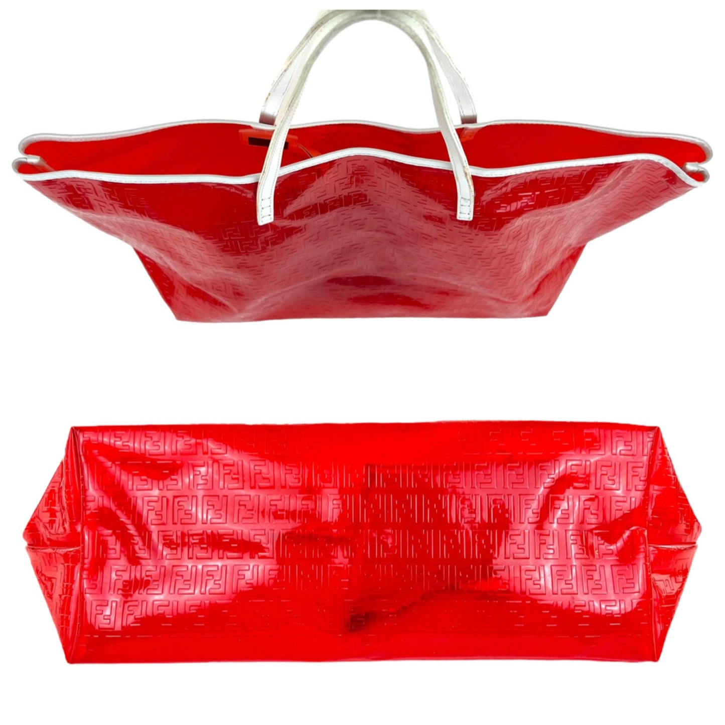 Fendi Zucchino Rubber Tote Bag