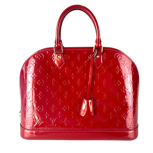 Louis Vuitton Vernis Alma GM Handbag