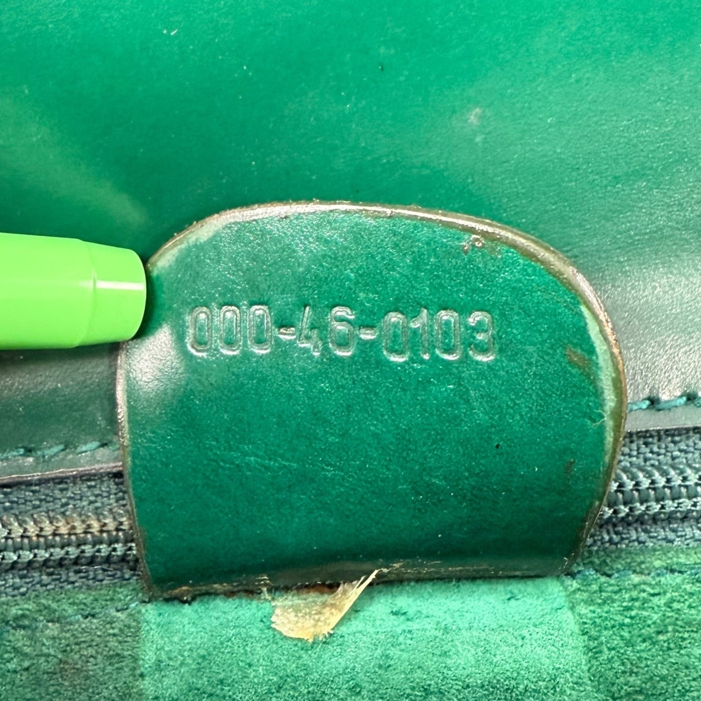 Gucci Top Handle Leather Turnlock Handbag