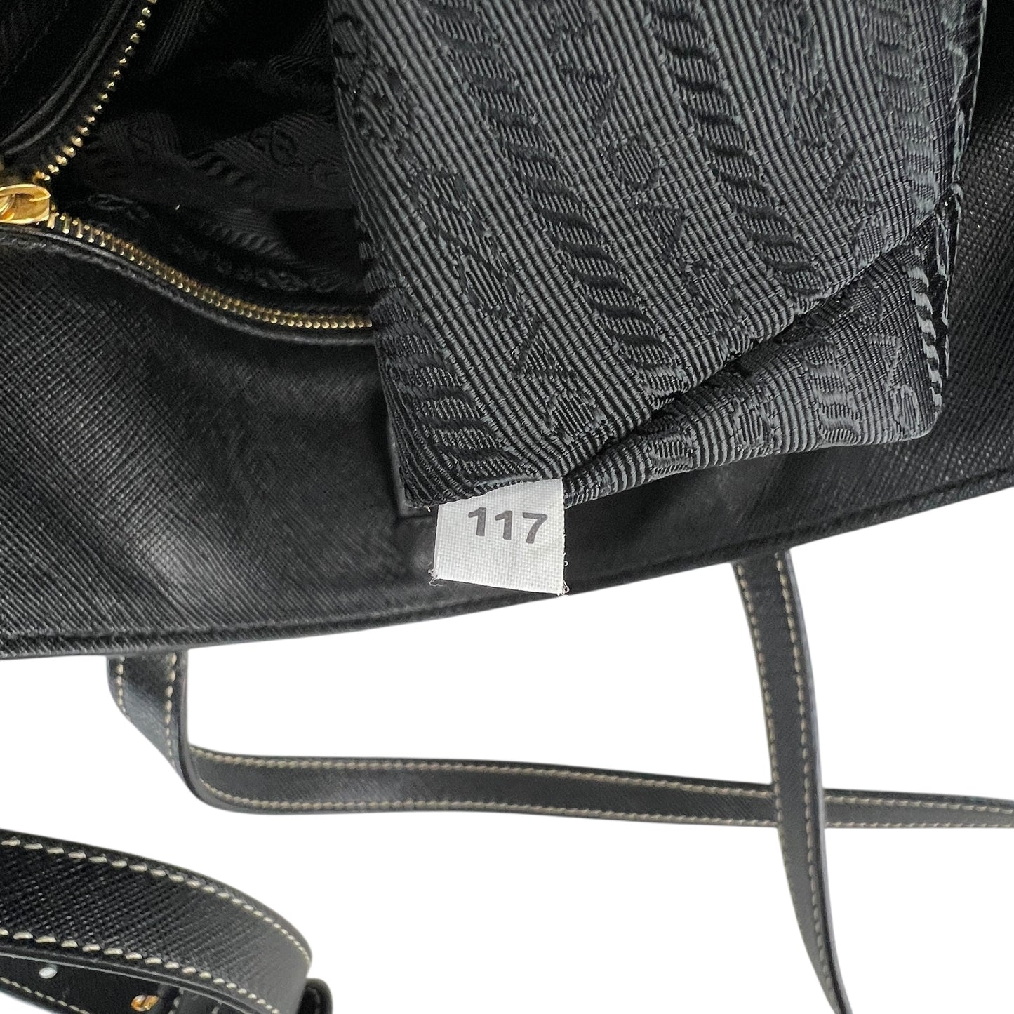 Prada Saffiano Leather Tote Bag