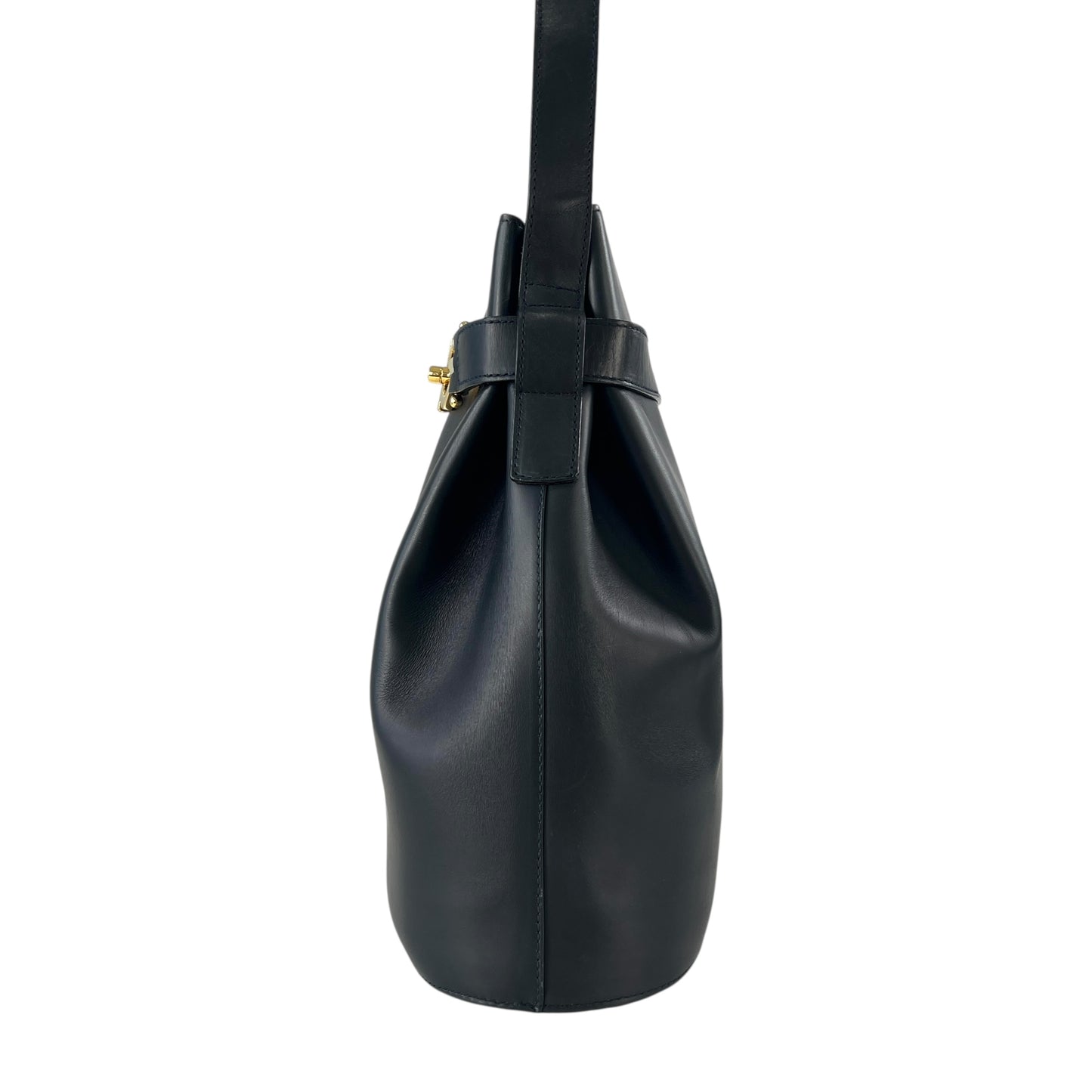Ferragamo Vintage Leather Bucket Bag