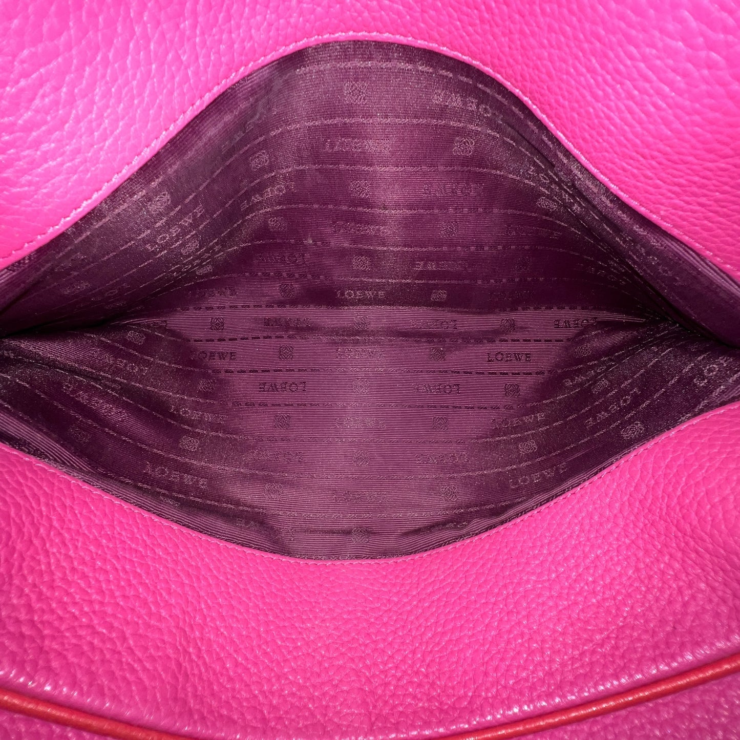 Loewe Anagram Leather Handbag