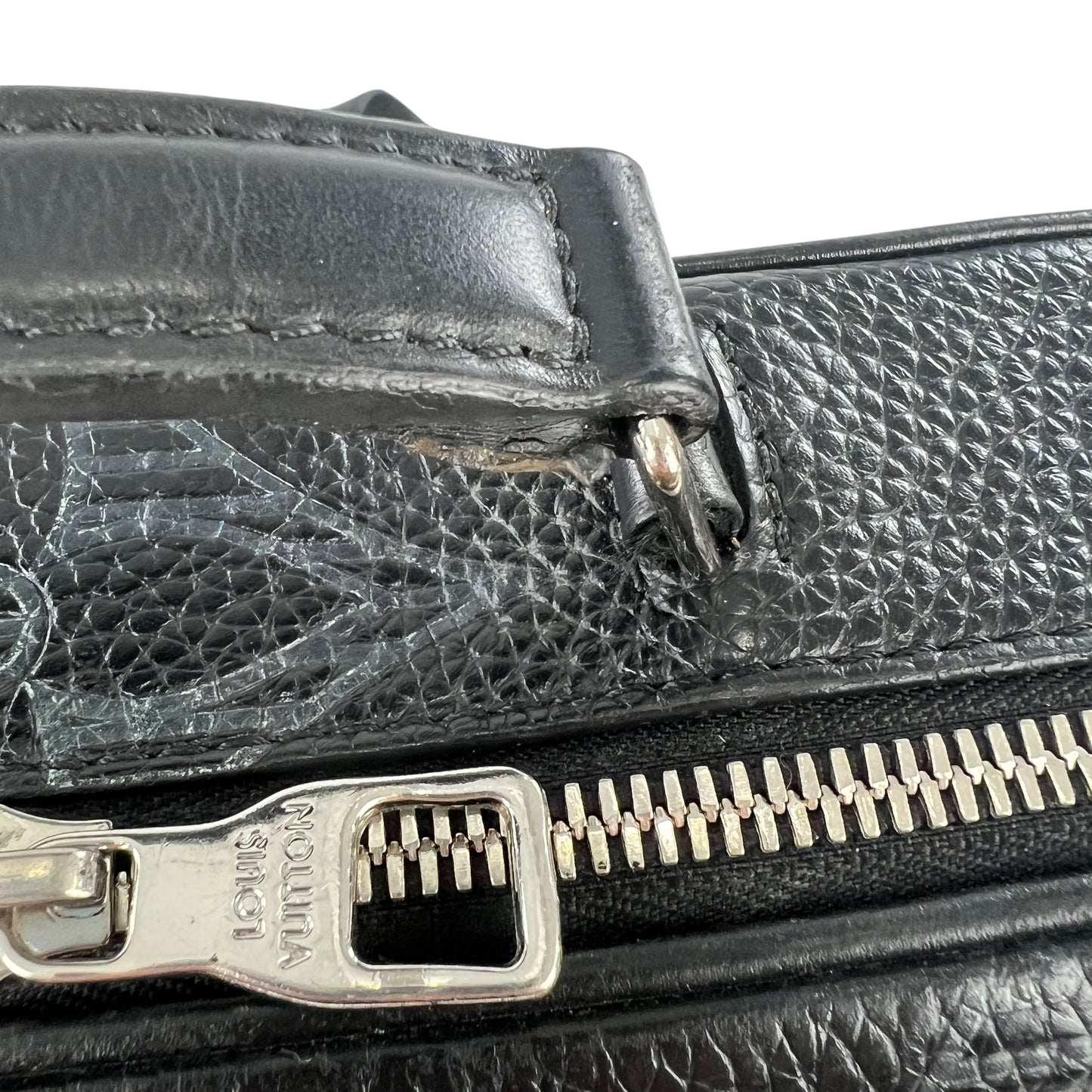 Louis Vuitton Taurillon Shadow Monogram Flight Case Bag