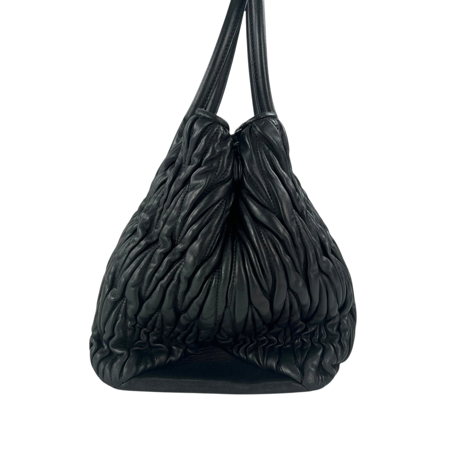 Miu Miu Matelassé Leather Handbag