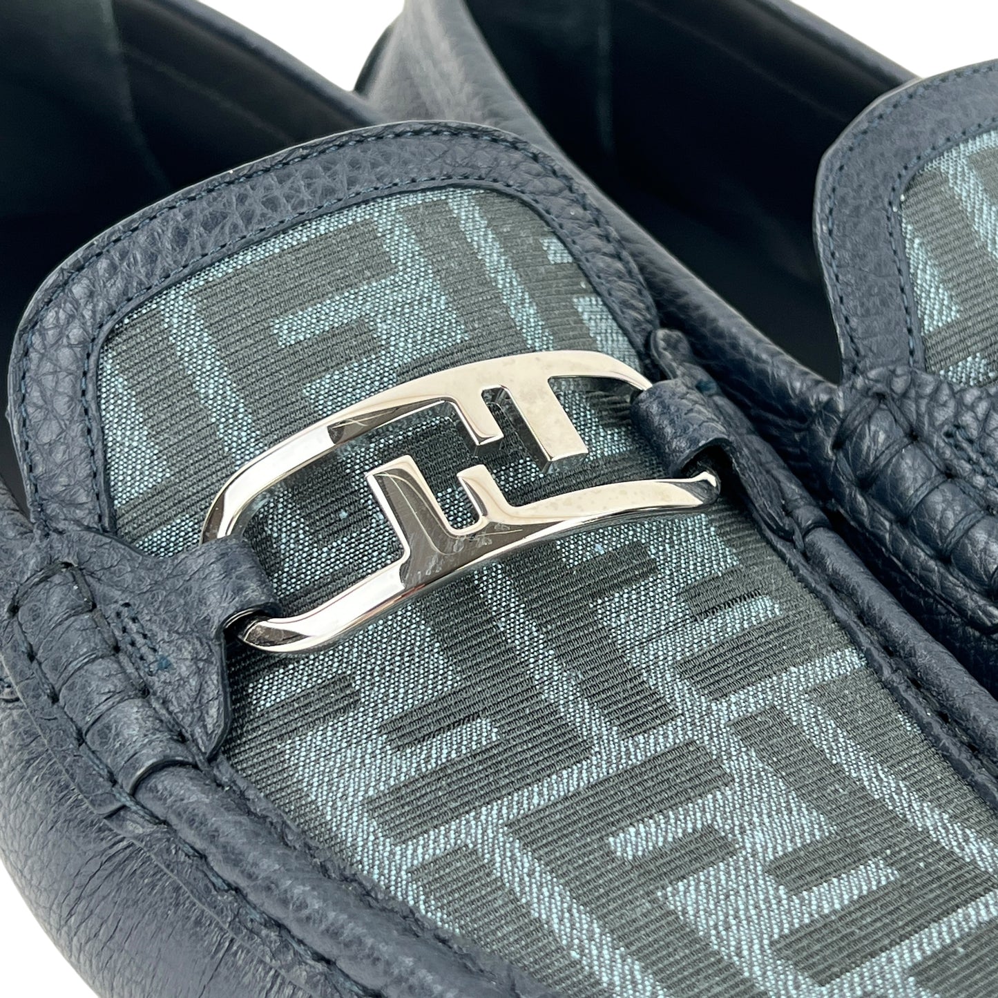 Fendi Zucca Loafers