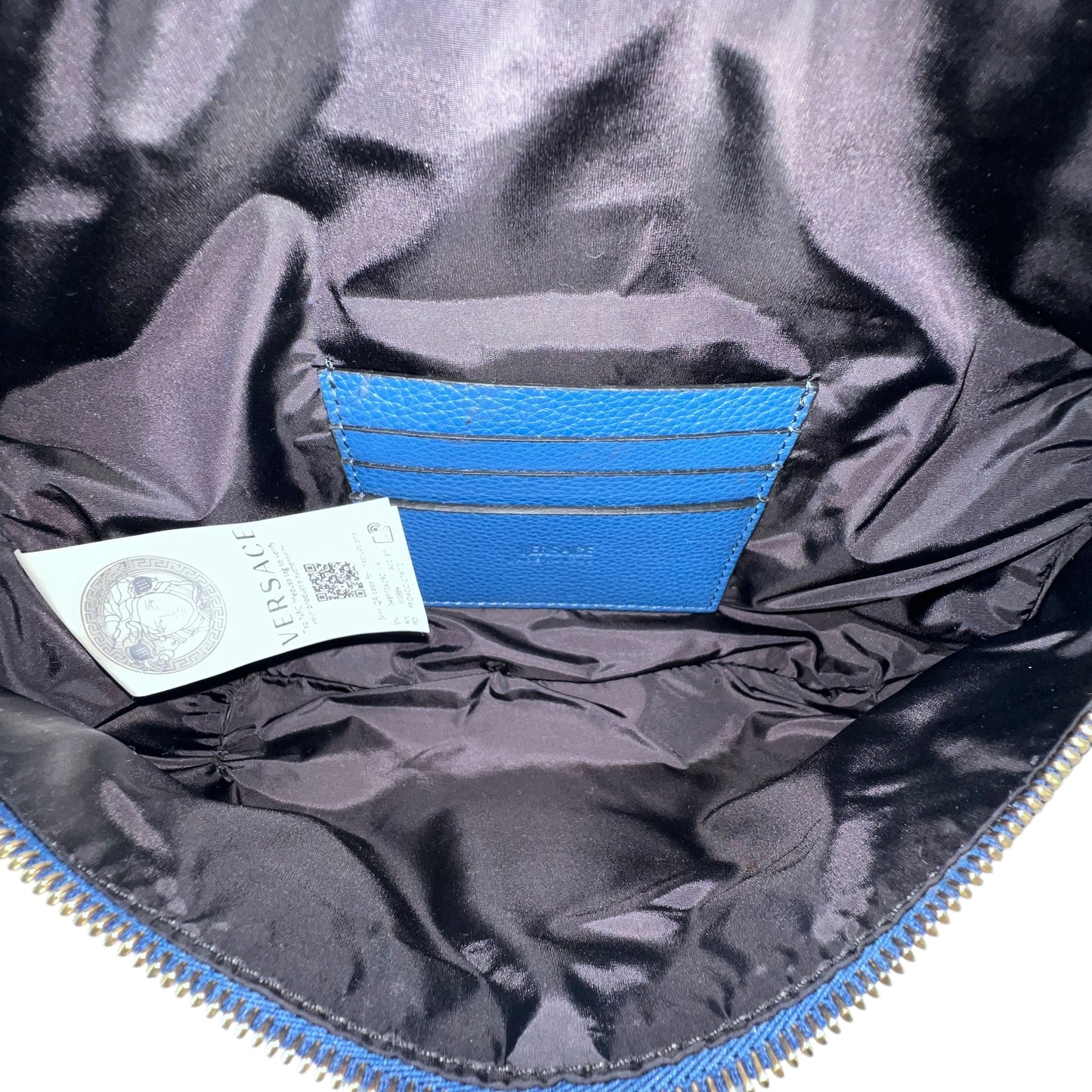 Versace Medusa Leather Belt Bag