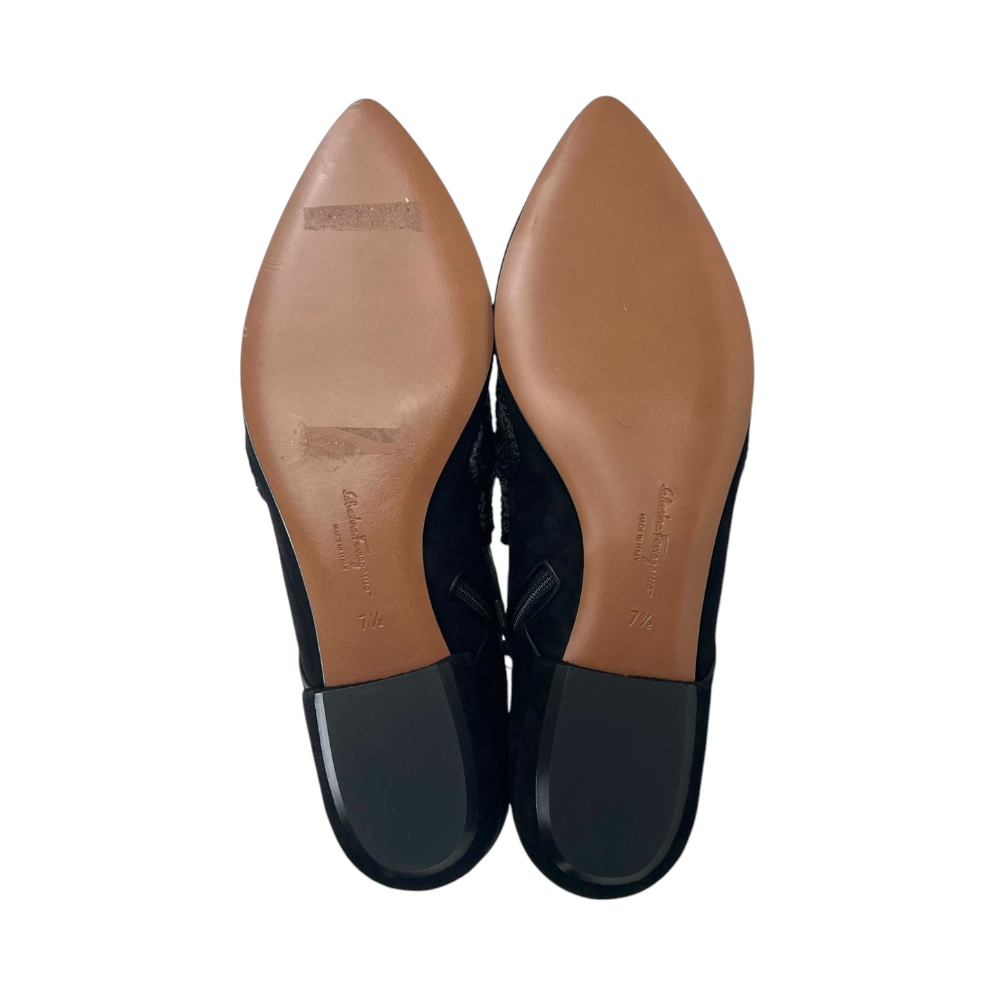Ferragamo Suede Flats