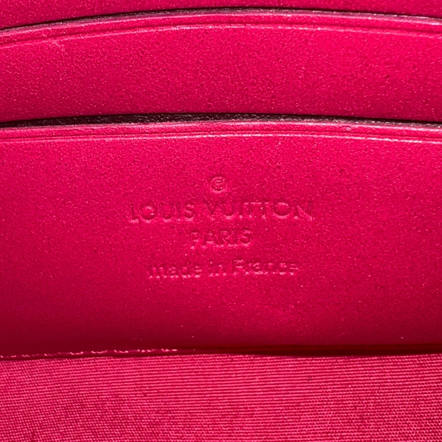 Louis Vuitton Monogram Sac Lucie Vernis Crossbody Bag