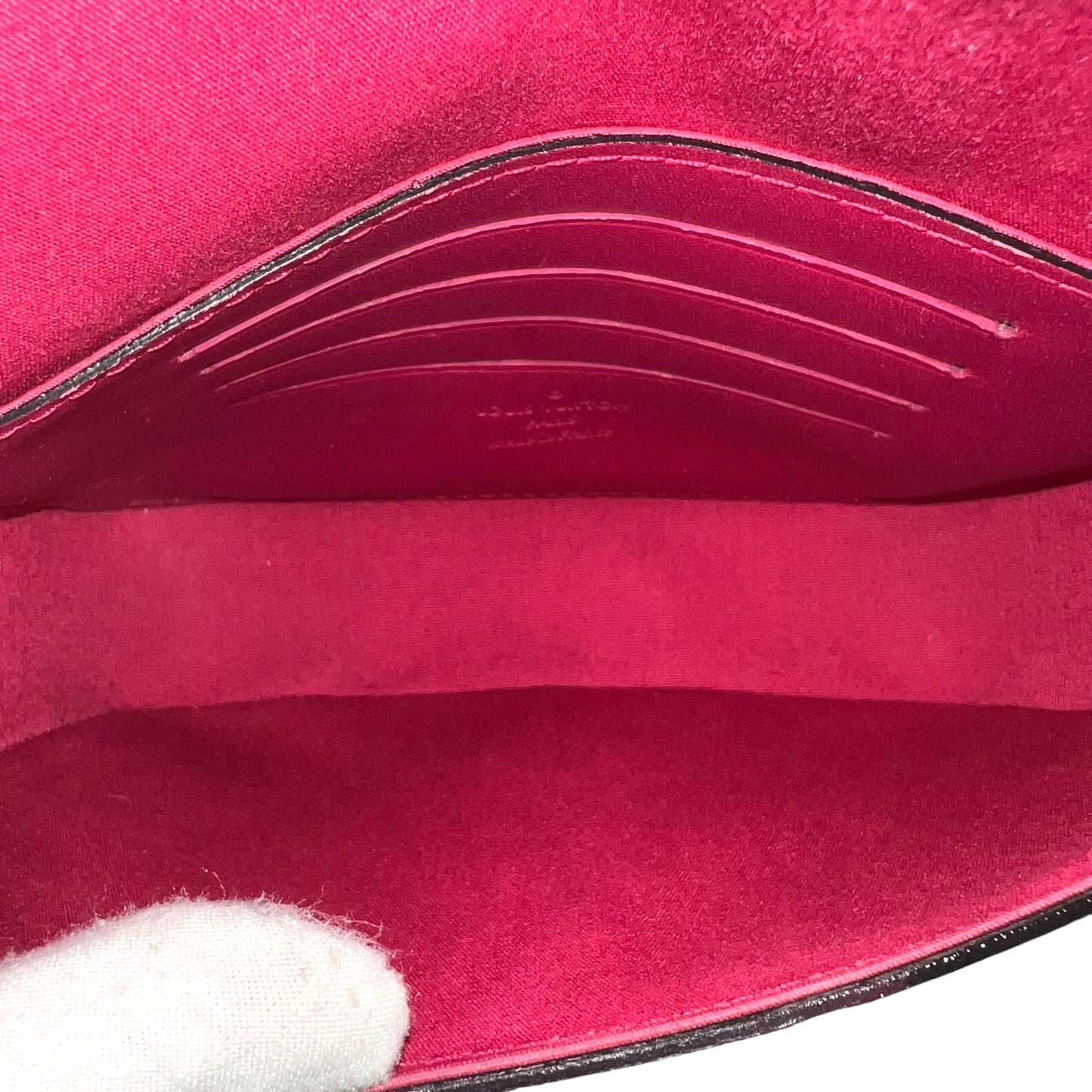 Louis Vuitton Monogram Sac Lucie Vernis Crossbody Bag