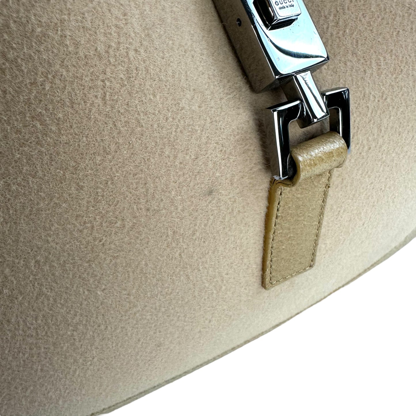 Gucci Jackie Felt Shoulder Bag