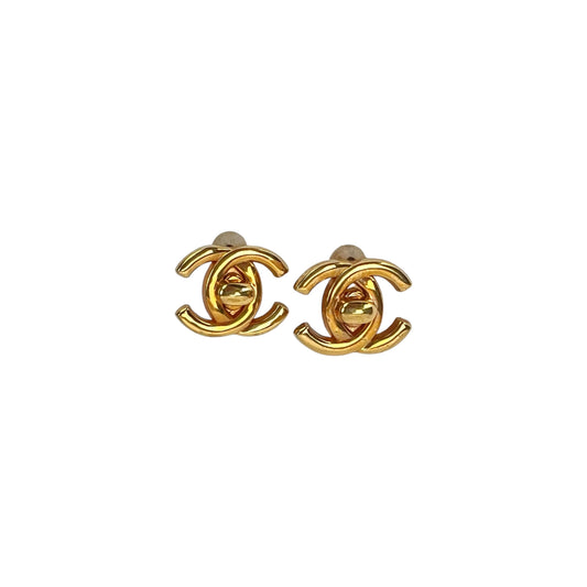 Chanel Vintage CC Earrings