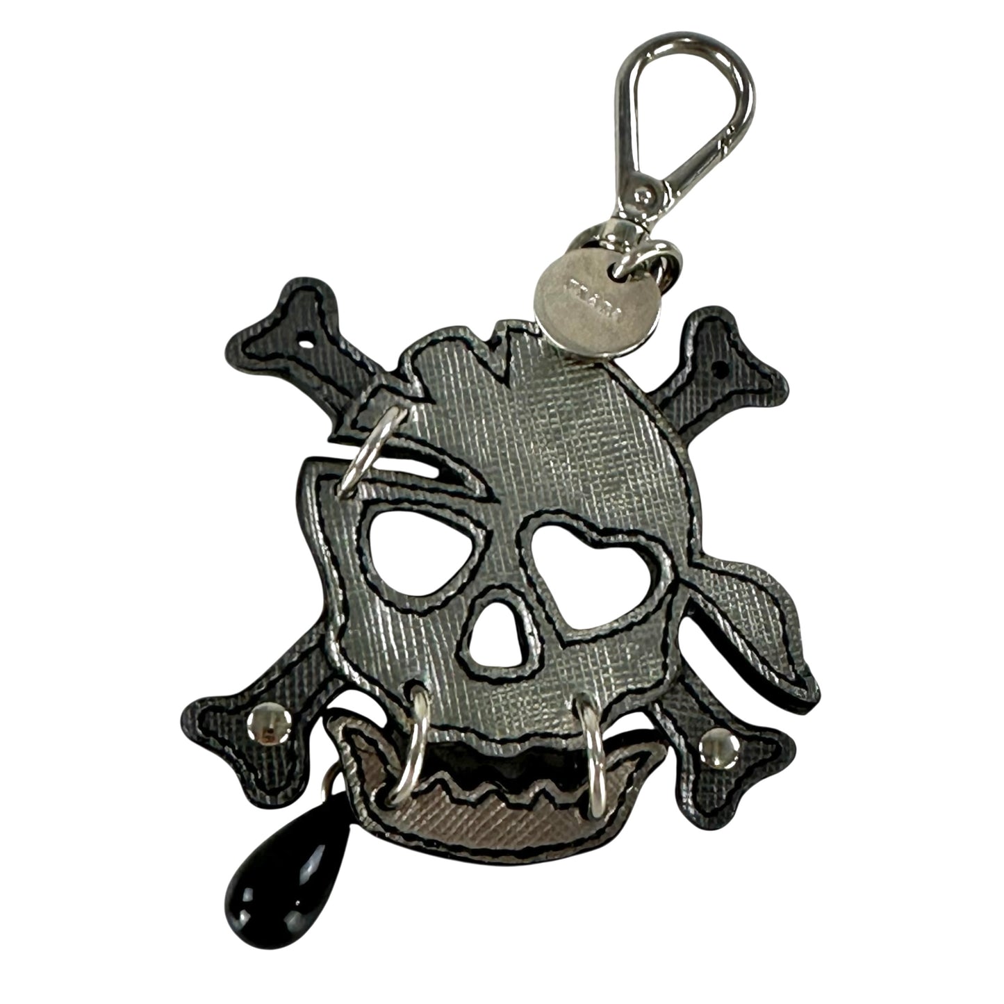 Prada Skull Keychain