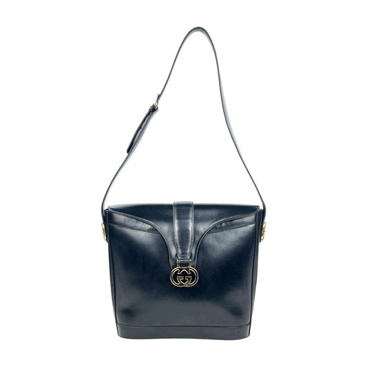 Gucci Vintage Leather Shoulder Bag