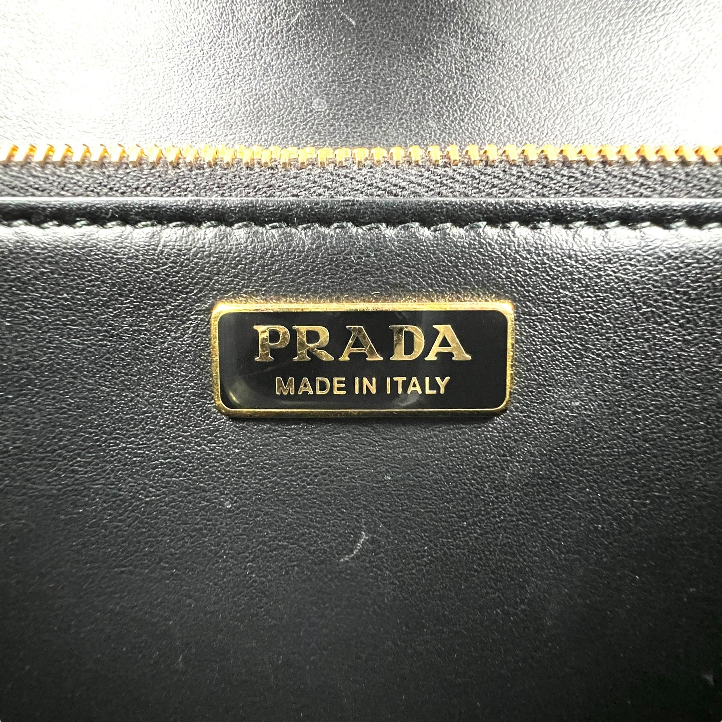 Prada Saffiano Leather Chain Crossbody Bag