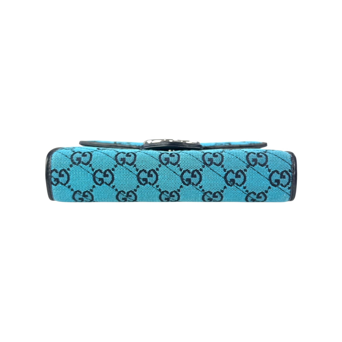 Gucci Monogram Marmont Chain Wallet Bag