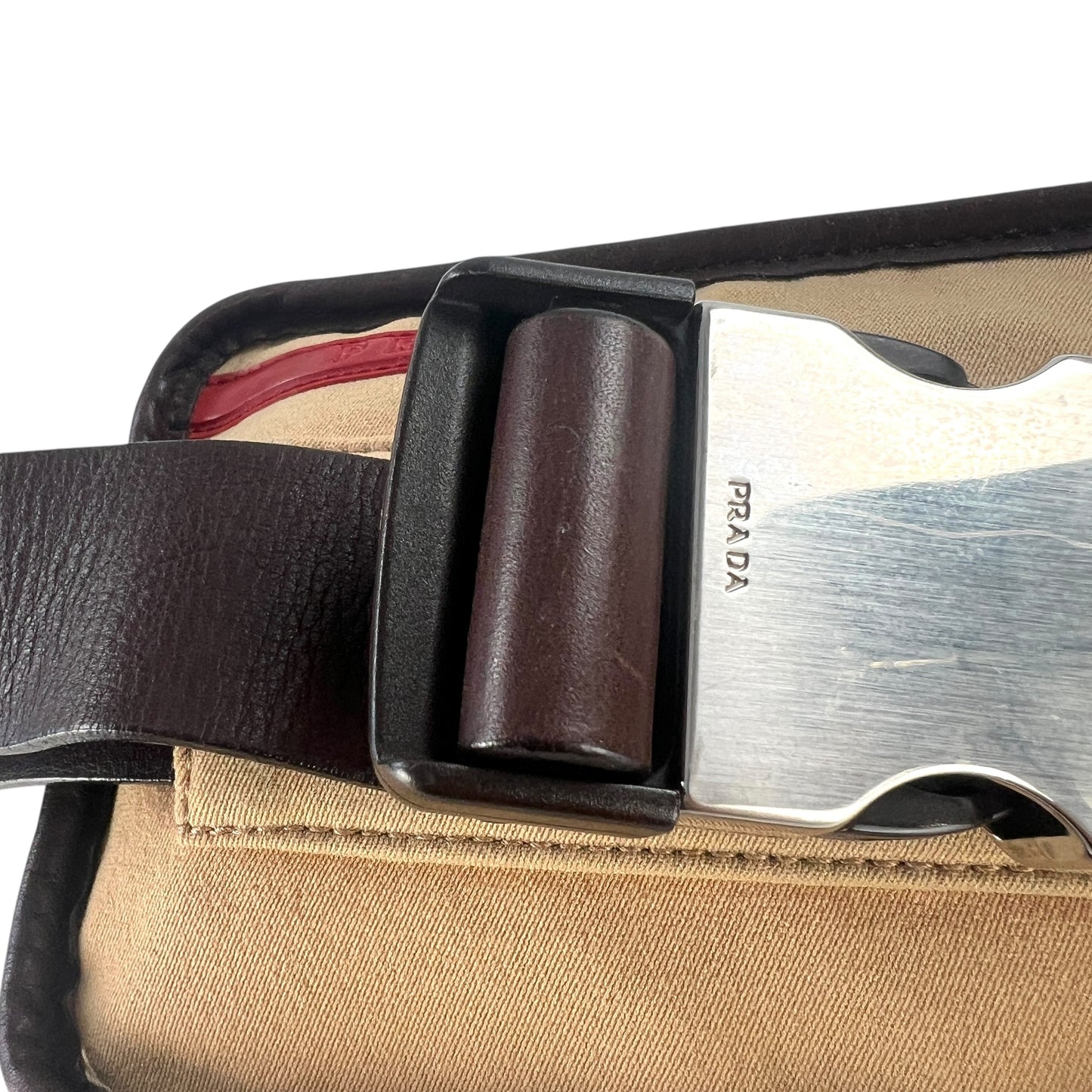 Prada Sport Fur Belt Bag