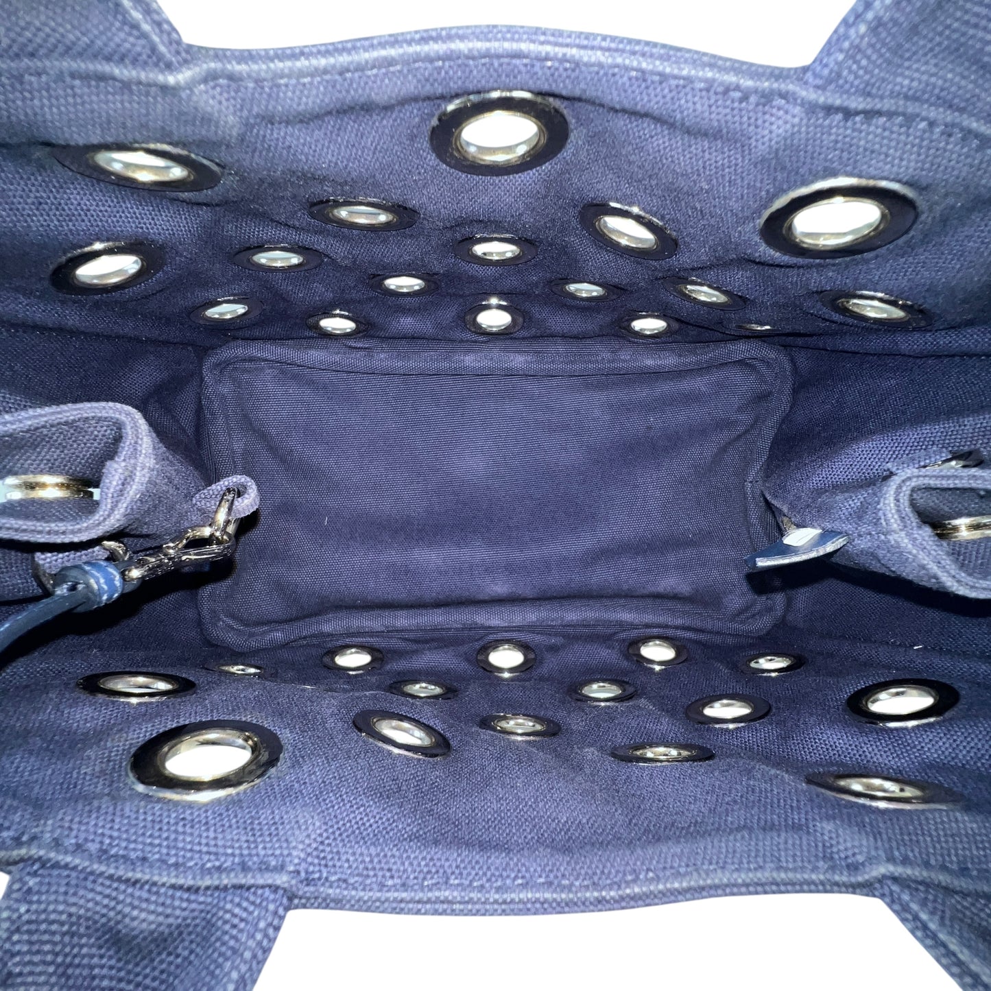 Prada Canapa Grommet Bag