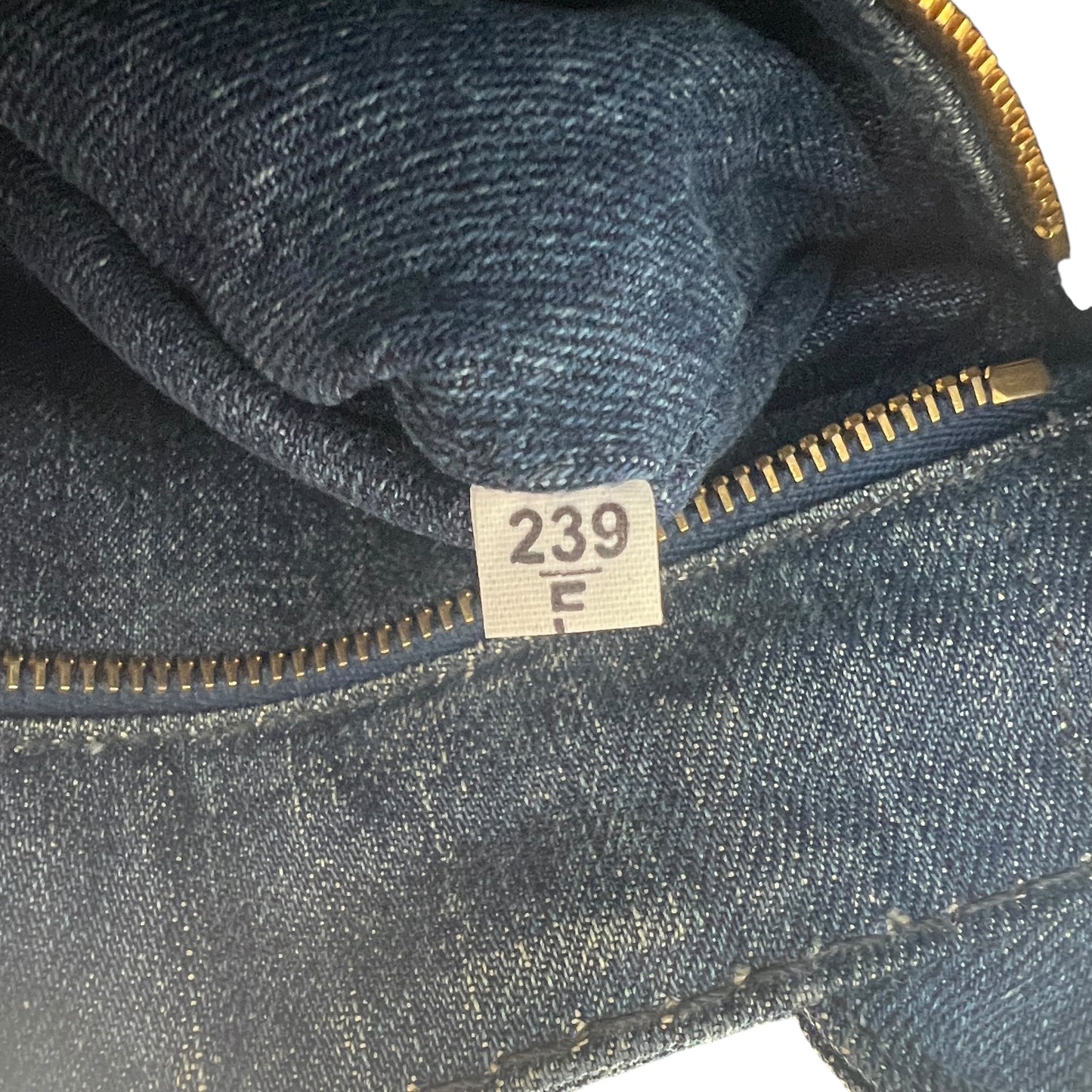 Prada Denim Canapa Tote Bag