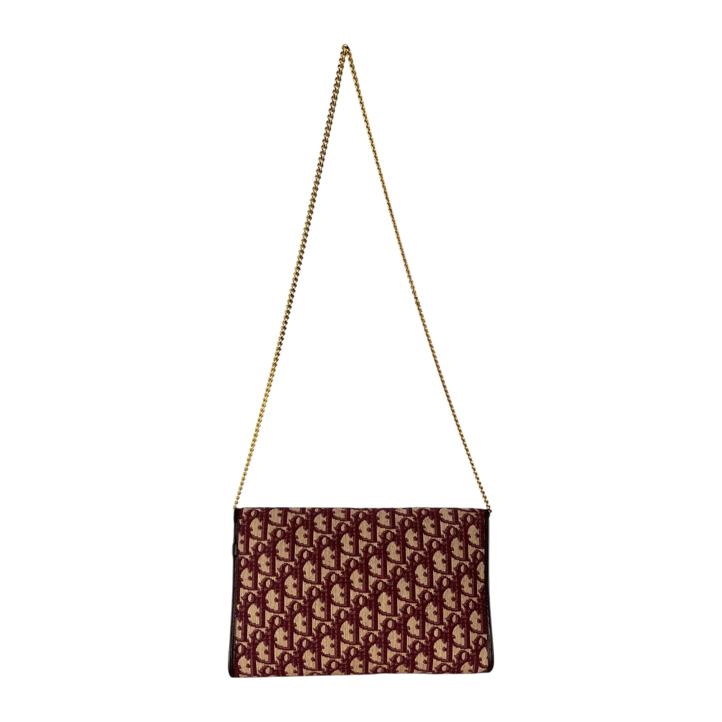 Dior Vintage Trotter Chain Shoulder Bag