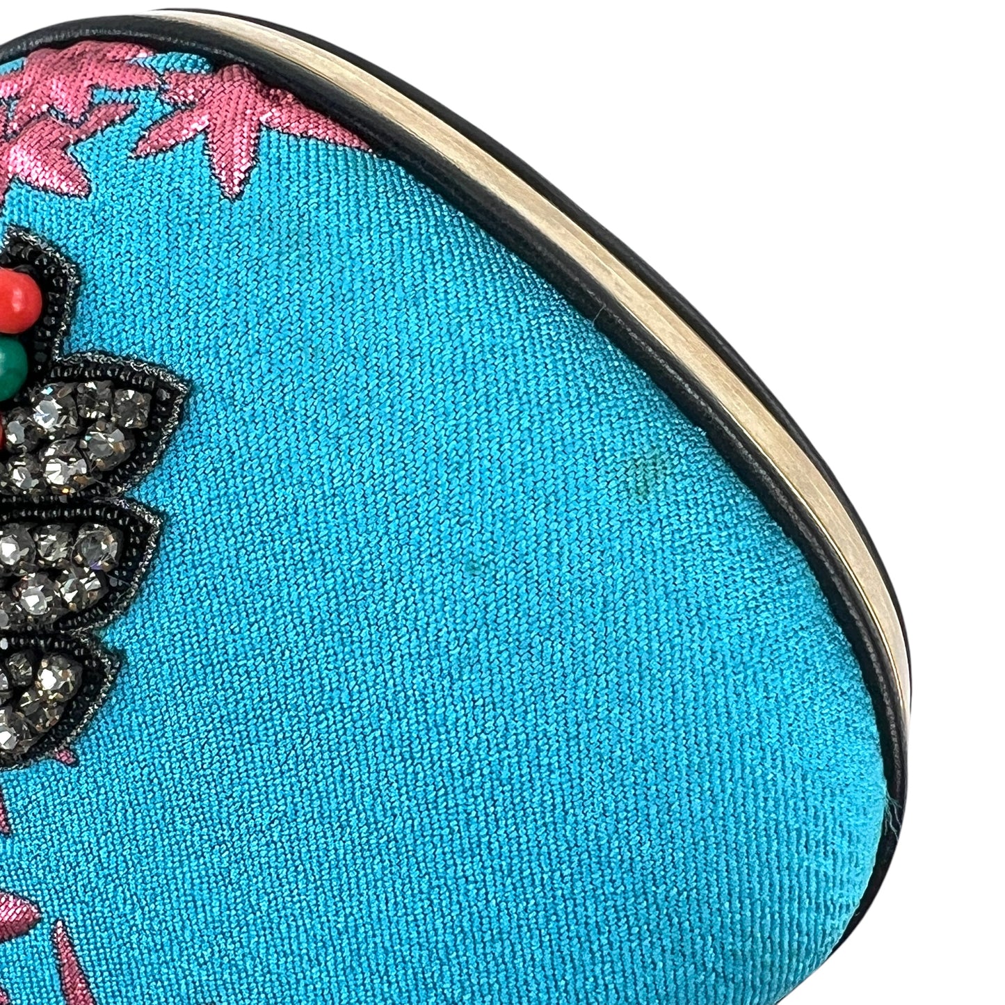 Gucci Animalier Brocade Clutch Bag