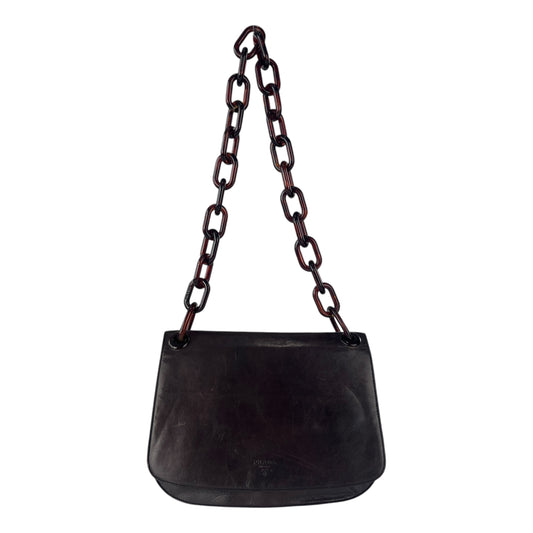 Prada Acrylic Chain Shoulder Bag