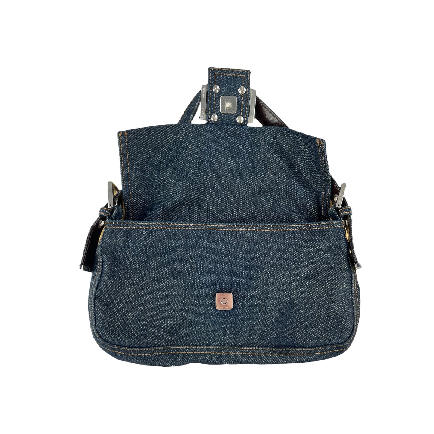 Fendi Denim Baguette Bag