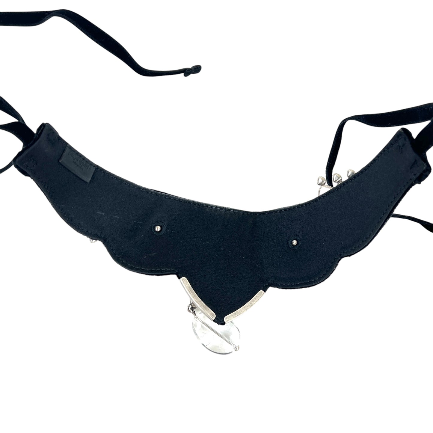 YSL Vintage Tom Ford Velvet Plate Choker