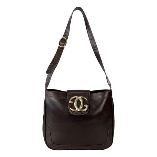 Gucci Vintage Leather Shoulder Bag
