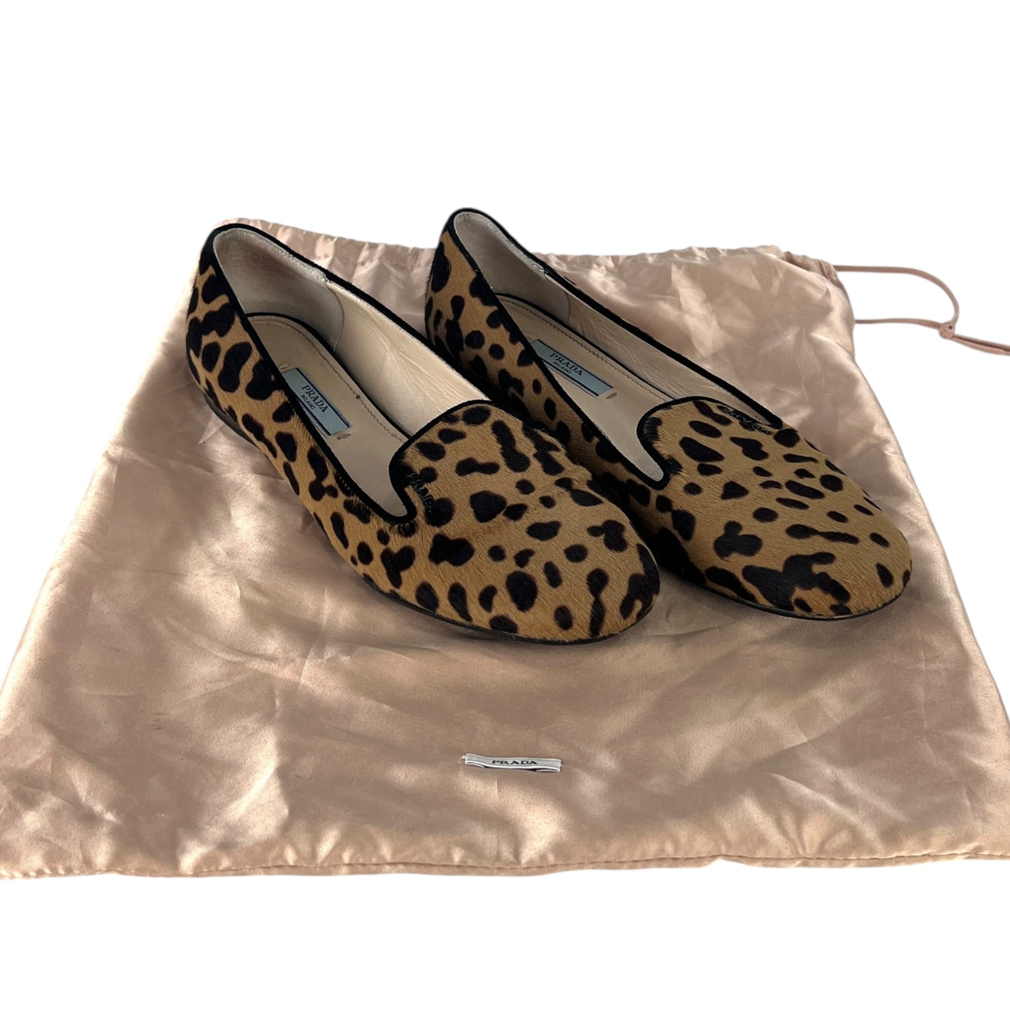 Prada Leopard Print Flats