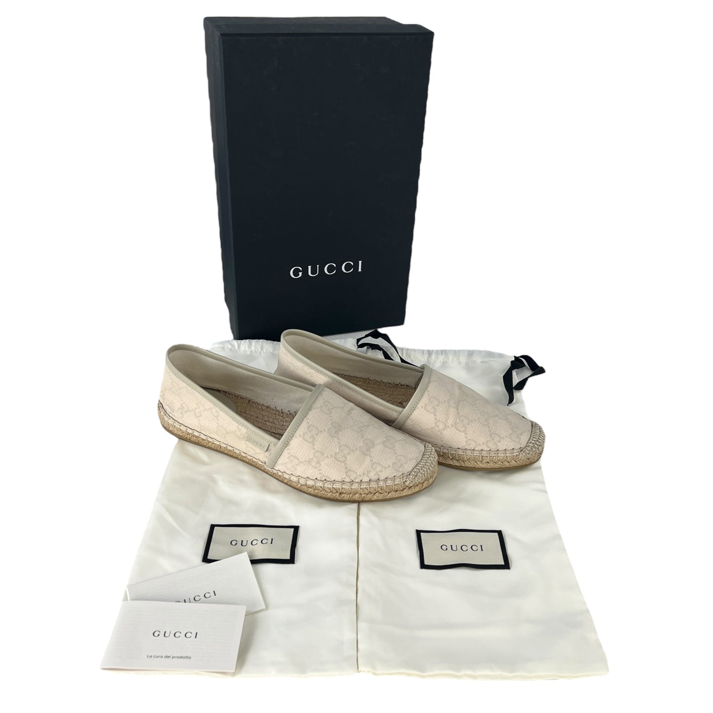 Gucci Monogram Espradrilles
