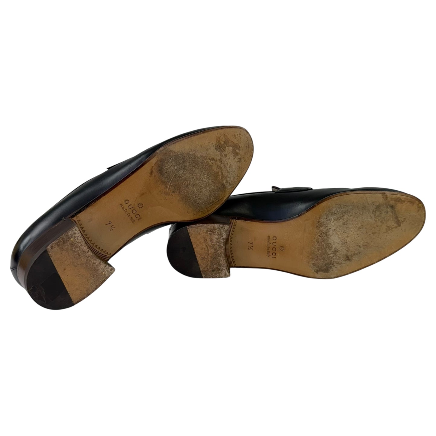 Gucci Leather Web Stripe GG Tassel Loafer