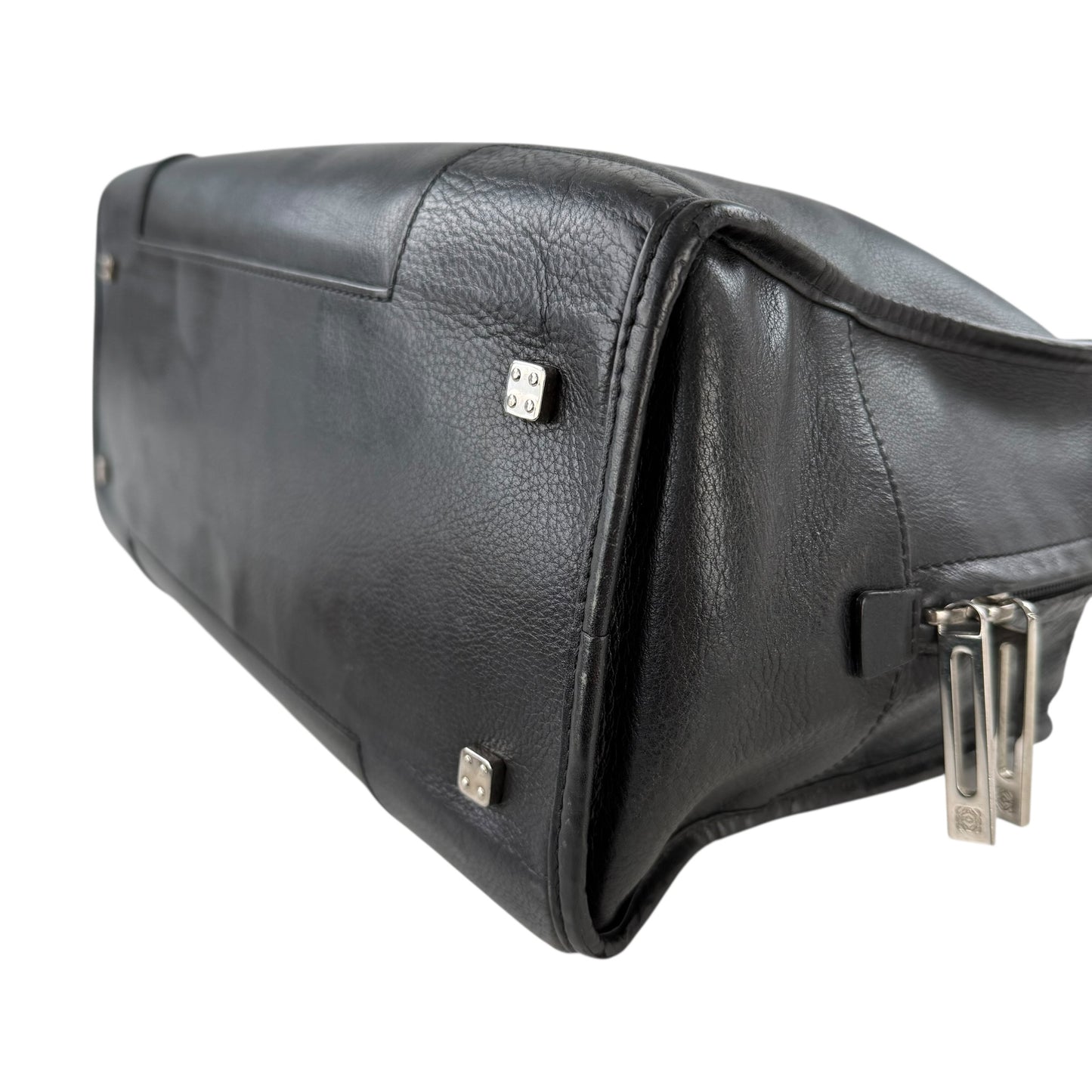 Loewe Amazona 36 Leather Boston Bag