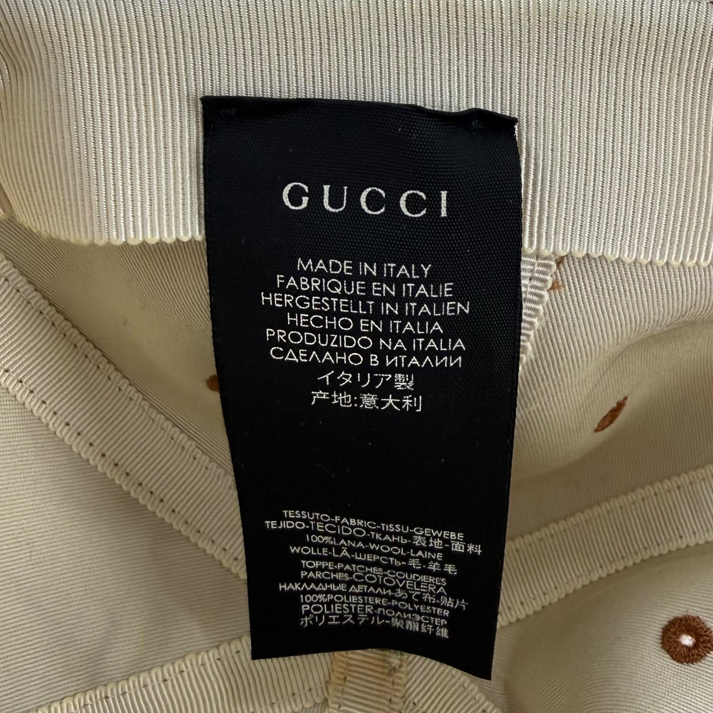 Gucci x MLB NY Yankees Plaid Baseball Cap Hat